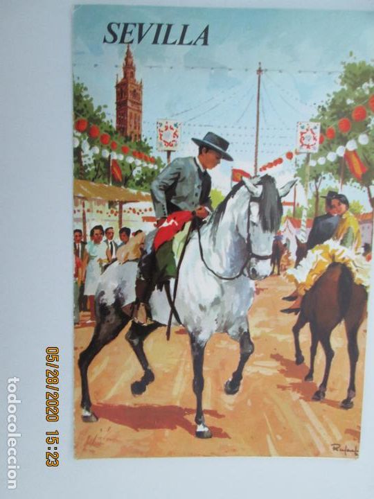 Libros: COLECCI&Oacute;N ESPA&Ntilde;A MONUMENTAL - SEVILLA - TRIPTICO - Foto 1