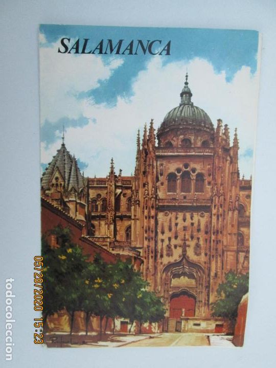 Libros: COLECCI&Oacute;N ESPA&Ntilde;A MONUMENTAL - SALAMANCA - TRIPTICO - Foto 1