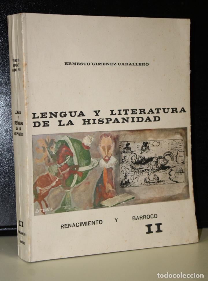 Libros: Lengua y literatura de la hispanidad. Tomo II. La Edad de Oro. Renacimiento y Barroco. Tercer curso: