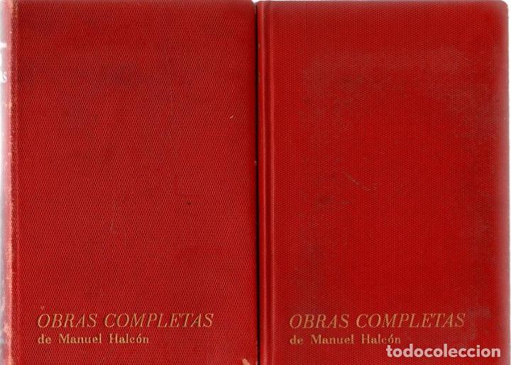 Libros: Obras completas. Tomos I y II - Halcon, Manuel - Foto 1