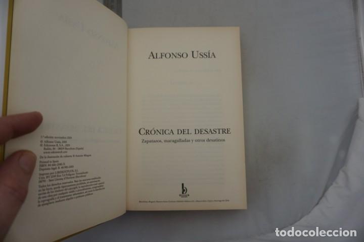 Libros: (14A) - CRONICA DEL DESASTRE - ALOFONSO USSIA / EDICIONES B - Foto 3