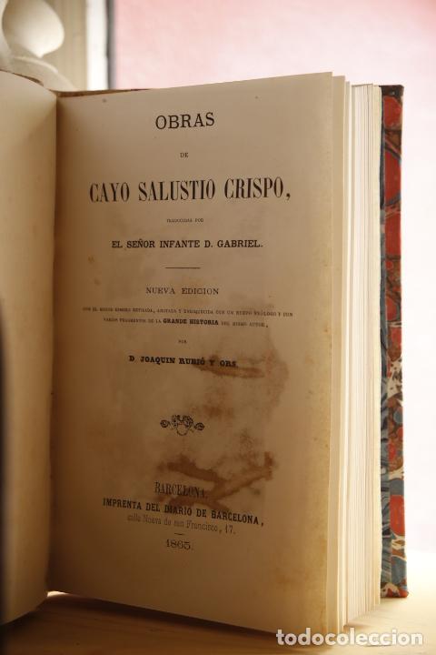 Libros: Obras. - Cayo Salustio Crispo - Foto 3
