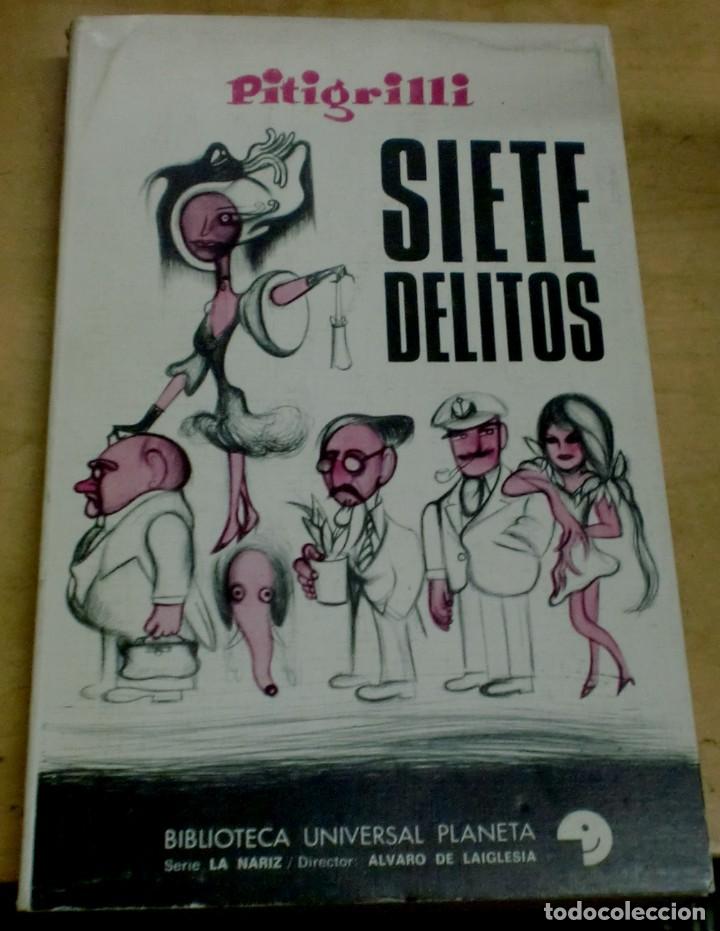 Libros: Siete delitos - PITIGRILLI - Foto 1