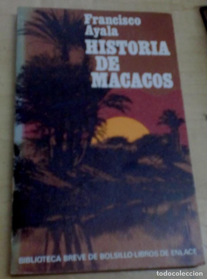 Libros: Historia de macacos - AYALA, FRANCISCO - Foto 1