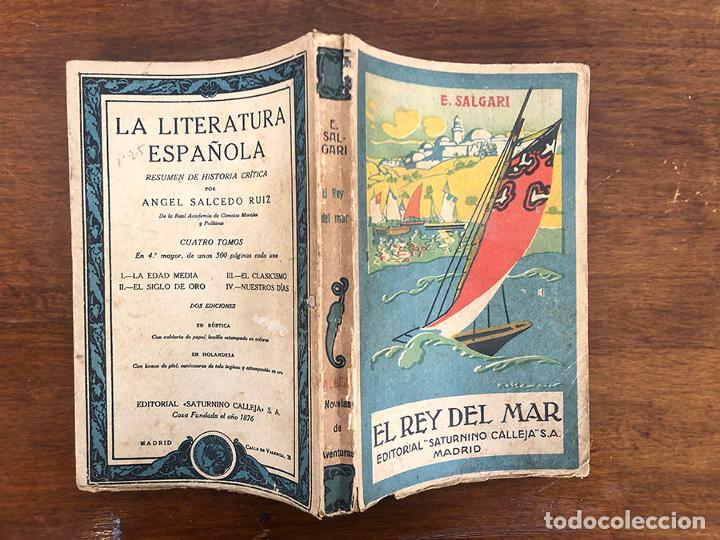 Libros: El rey del mar. - SALGARI, Emilio. - Foto 2