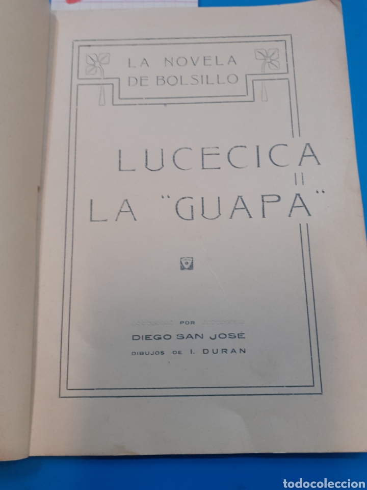 Libros: LUCECICA LA GUAPA - SAN JOSE,Diego - Foto 2