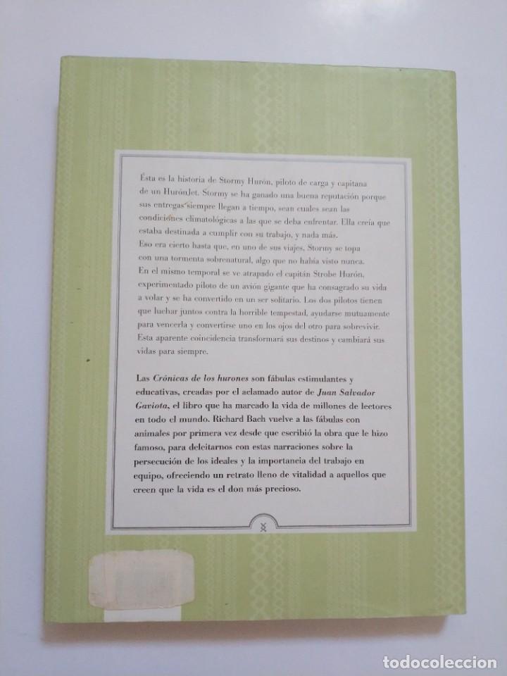 Libros: CRONICAS DE LOS HURONES 2. EN EL AIRE.- RICHARD BACH - Foto 3
