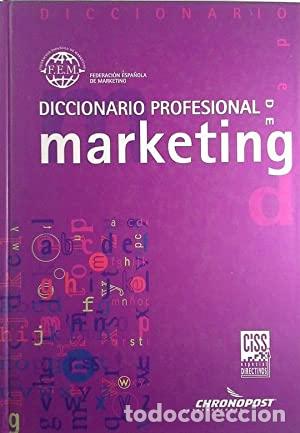 Libros: DICCIONARIO PROFESIONAL DE MARKETING - VV.AA. - Foto 1