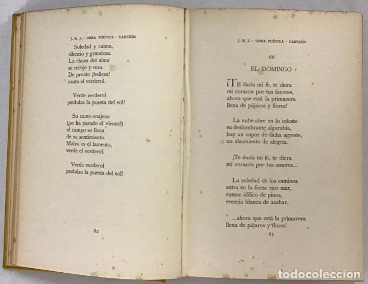 Libros: CANCI&Oacute;N. - JIM&Eacute;NEZ, Juan Ram&oacute;n. - Foto 4