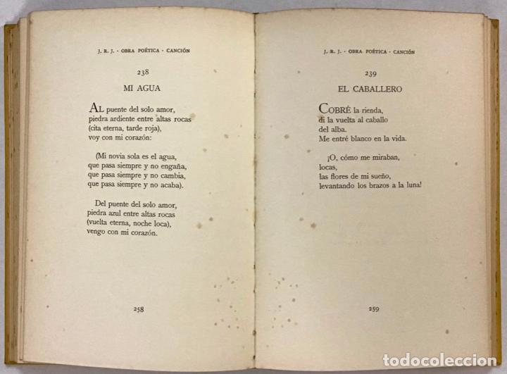 Libros: CANCI&Oacute;N. - JIM&Eacute;NEZ, Juan Ram&oacute;n. - Foto 5