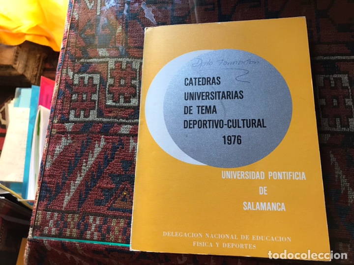 Libros: C&aacute;tedras Universitarias de tema deportivo cultural. N&ordm; 33
