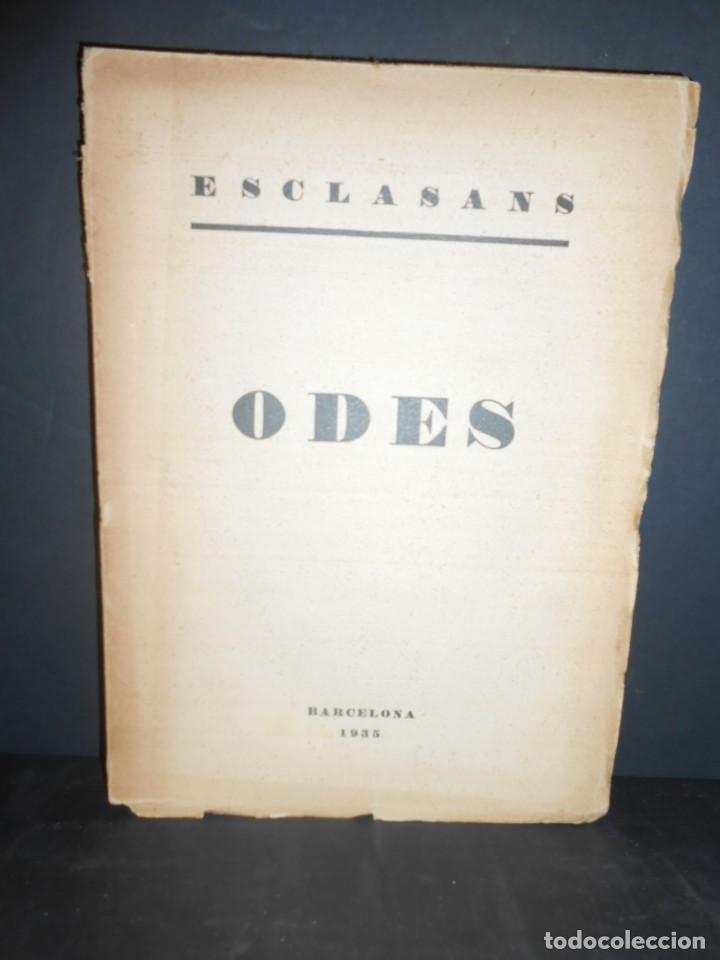 Libros: ESCLASANS.- - Odes. - Foto 1