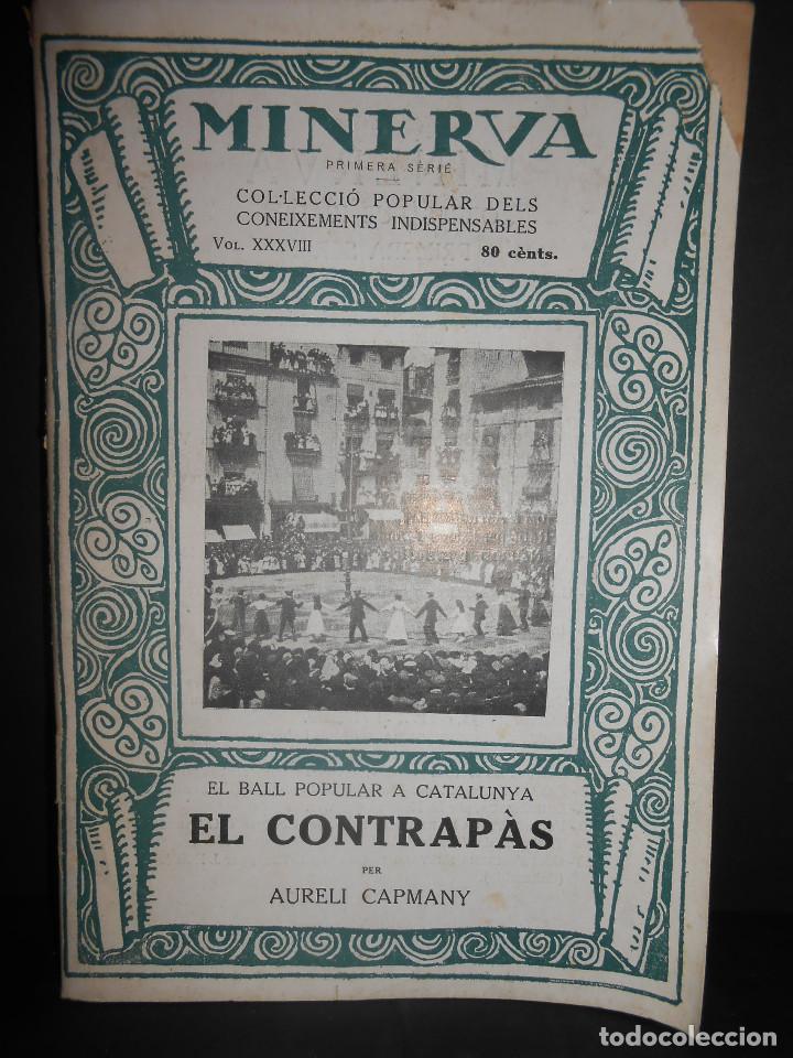 Libros: CAPMANY, Aureli.- - El ball popular a Catalunya. El contrapas. - Foto 1