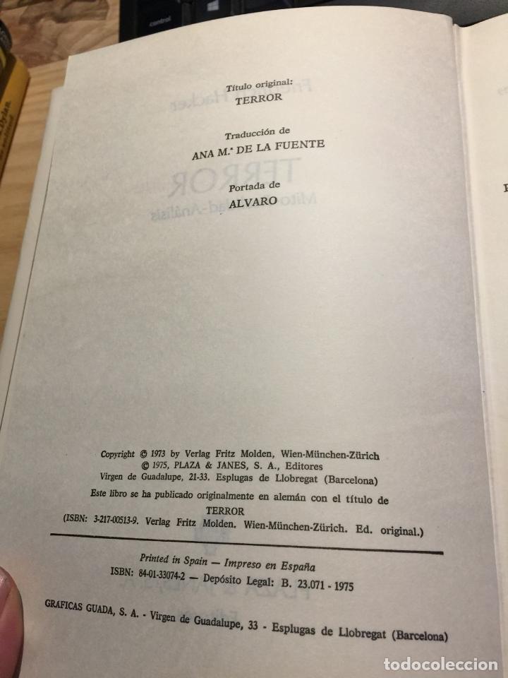 Libros: Terror - Friedrich Hacker - Foto 3