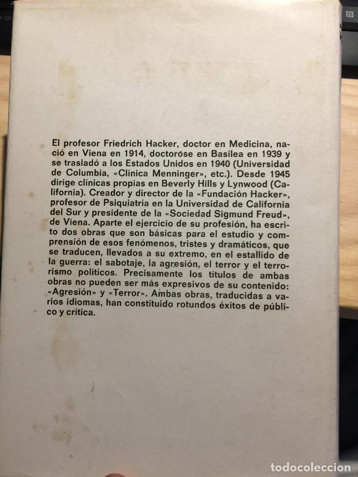 Libros: Terror - Friedrich Hacker - Foto 4