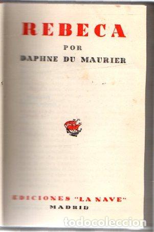 Libros: Rebeca - Maurier, Daphne du - Foto 1