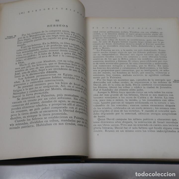 Libros: COMPENDIO DE HISTORIA UNIVERSAL: ENSAYO SOBRE EL PASADO DE - RICHET, CHARLES - Foto 5