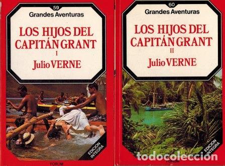 Libros: LOS HIJOS DE CAPIT&Aacute;N GRANT I / II - JULIO VERNE