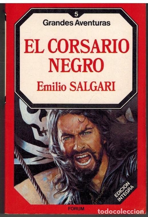 Libros: EL CORSARIO NEGRO - EMILIO SALGARI - Foto 1