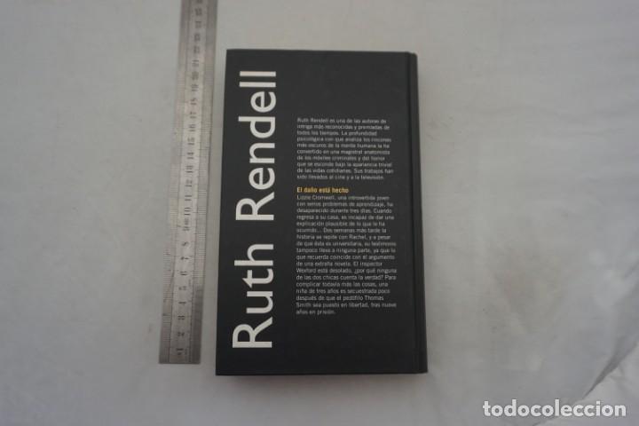 Libros: (14B) - EL DA&Ntilde;O ESTA HECHO - RUTH RENDELL / RBA - Foto 5