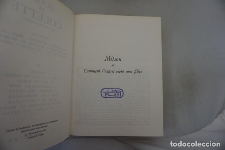 Libros: (14C) - 3 TOMOS - OEURES DE COLETTE / FLAMMARION 1960 - Foto 6