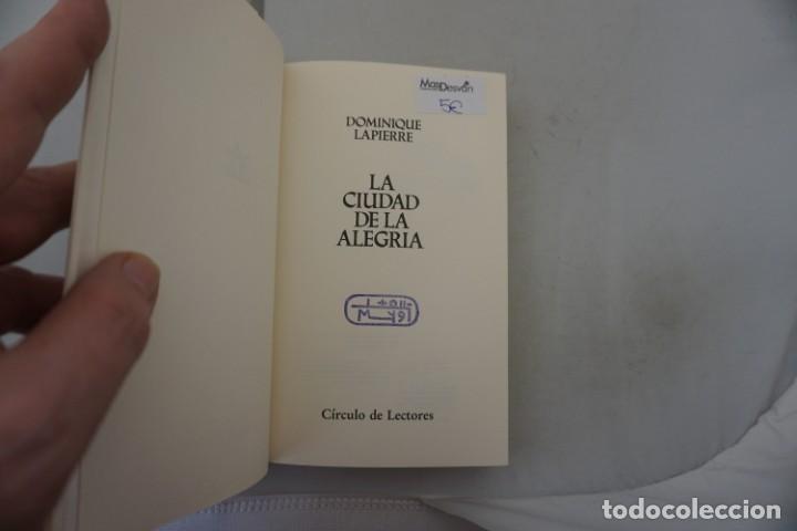 Libros: (14D) - LA CIUDAD DE LA ALEGRIA - DOMINIQUE LAPIERRE / CIRCULO DE LECTORES - Foto 3