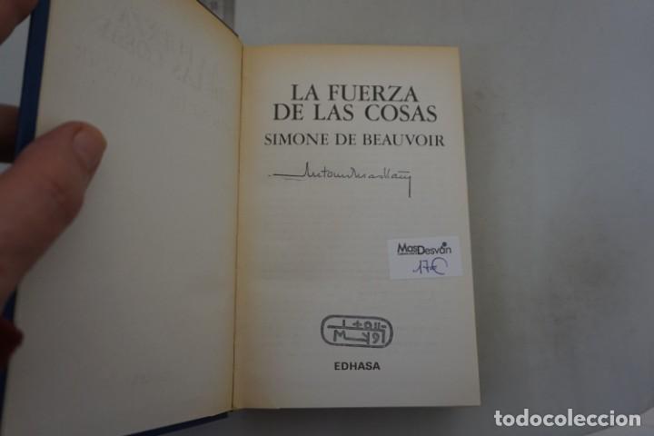 Libros: (14E) - LA FUERZA DE LAS COSAS - SIMONE DE BEAUVOIR / EDHASA - Foto 3