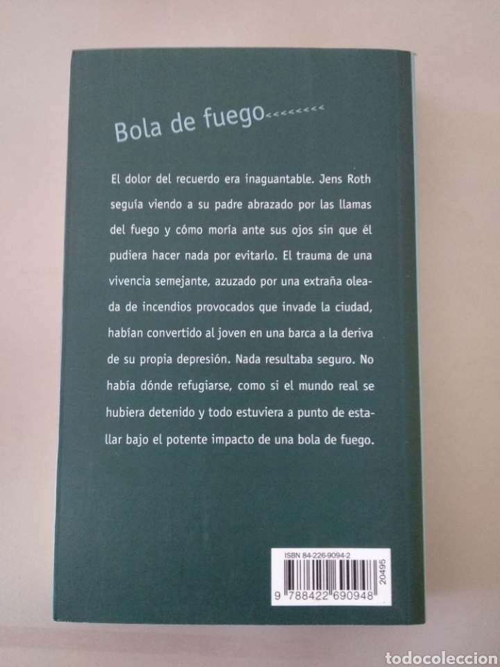 Libros: BOLA DE FUEGO (KLAUS-PETER WOLF) - Foto 2