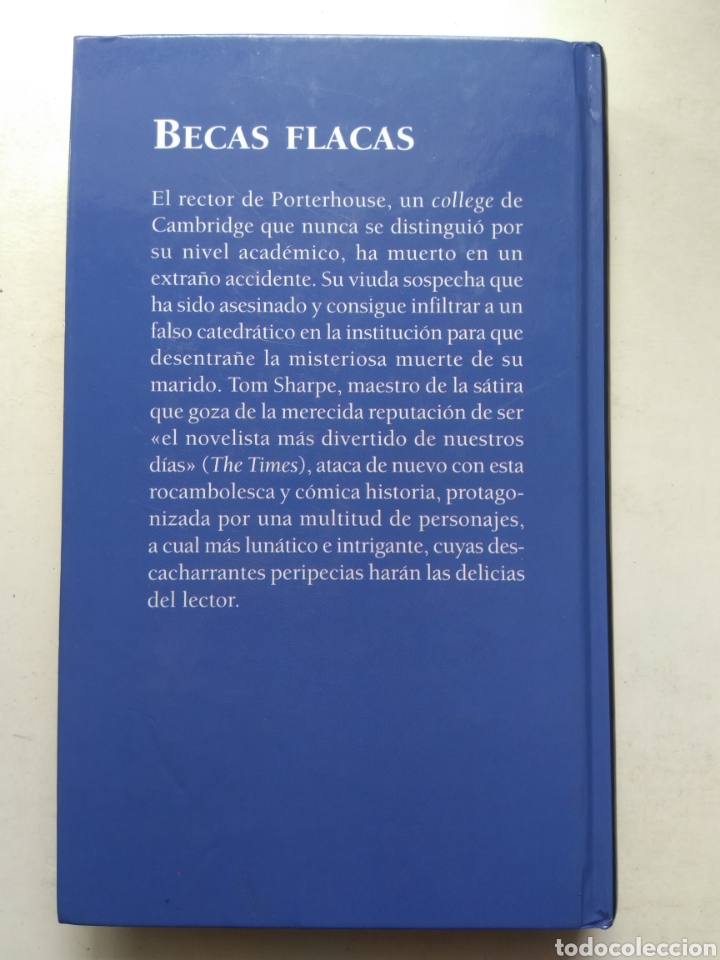 Libros: BECAS FLACAS/TOM SHARPE - Foto 3