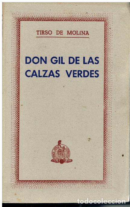 Libros: DON GIL DE LAS CALZAS VERDES. Pr&oacute;logo de Gil Benumeya. - Foto 1