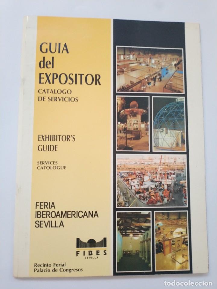 Libros: GUIA DEL EXPOSITOR. CATALOGO DE SERVICIOS. FERIA IBEROAMERICANA SEVILLA
