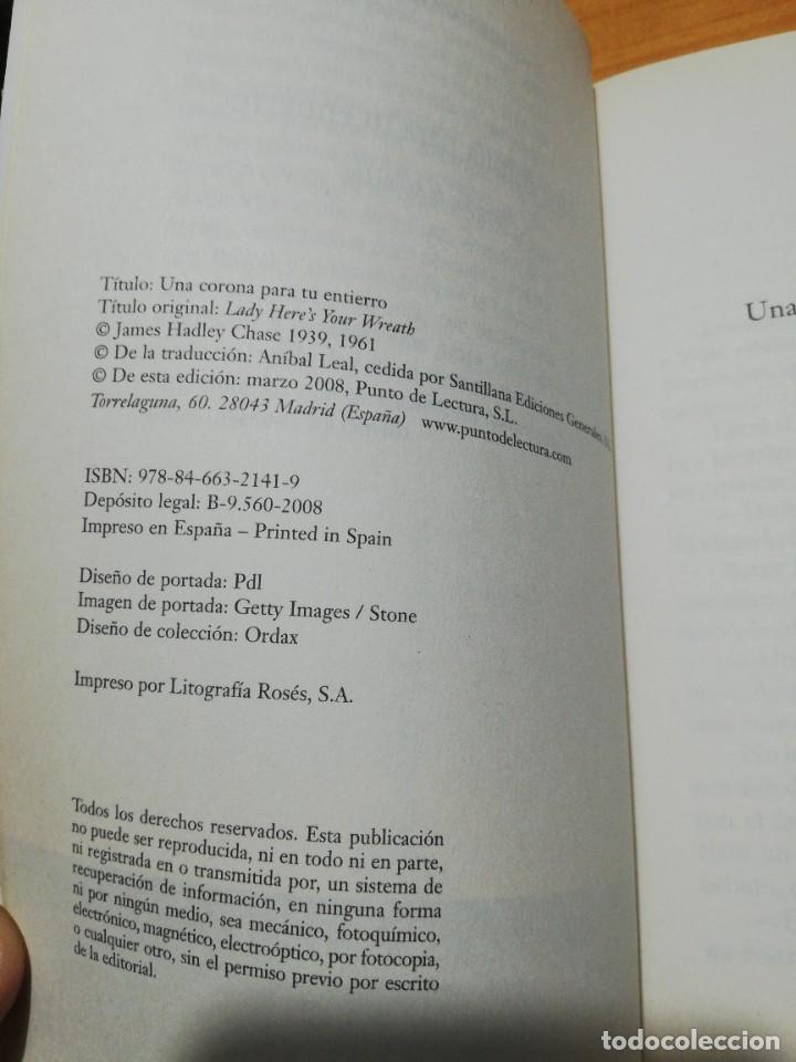 Libros: Libro una corona para tu entierro de James Hadley chase - Foto 3