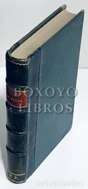 Libros: FEUILLET, Octave. La veuve. Le voyageur. 41 &eacute;dition - Foto 1