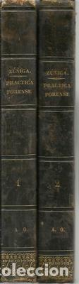 Libros: Elementos de pr&aacute;ctica forense. 2 tomos - ORTIZ DE ZU&Ntilde;IGA, M. - Foto 1