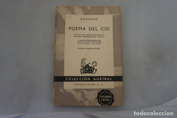 Libros: (15C) - COLECCION AUSTRAL / POEMA DEL CID - ANONIMO - Foto 1