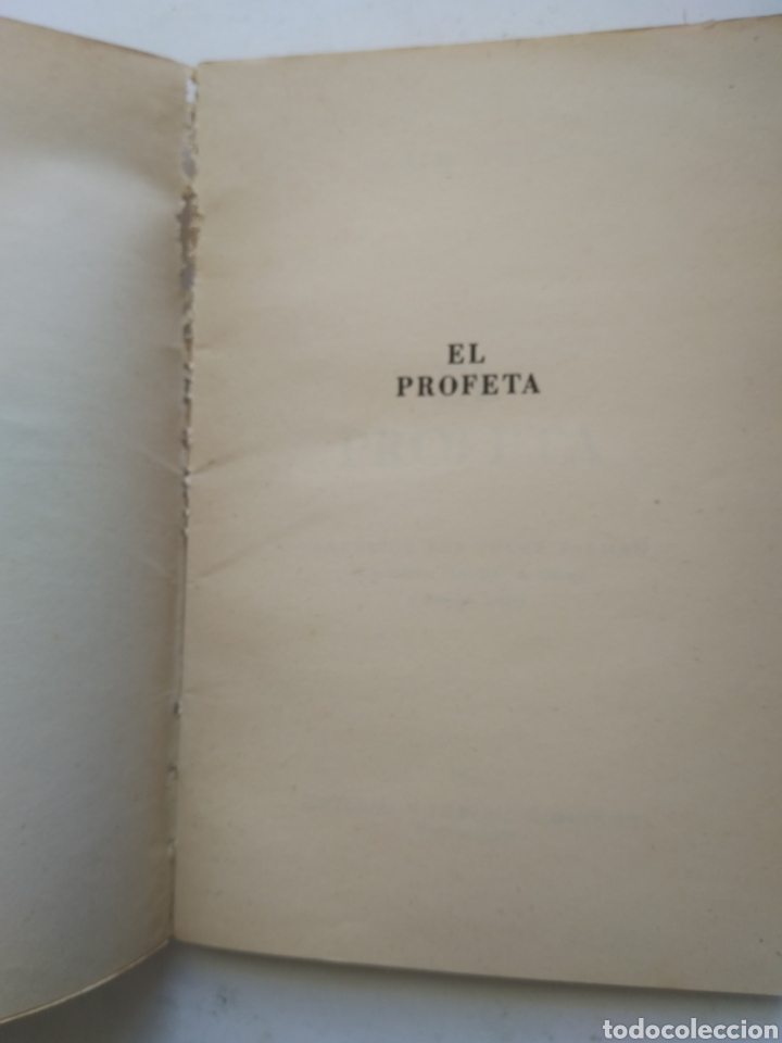 Libros: EL PROFETA/KHALIL GIBRAN - Foto 2