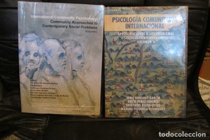 Livres: PSICOLOGIA COMUNITARIA INTERNACIONAL. VOLUMEN I Y II. INTERNATIONAL COMUNITY PSYCHOLOGY