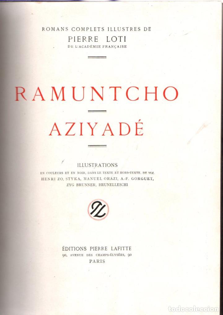 Libros: Ramuntcho / Aziyad&eacute; - Loti, Pierre - Foto 1