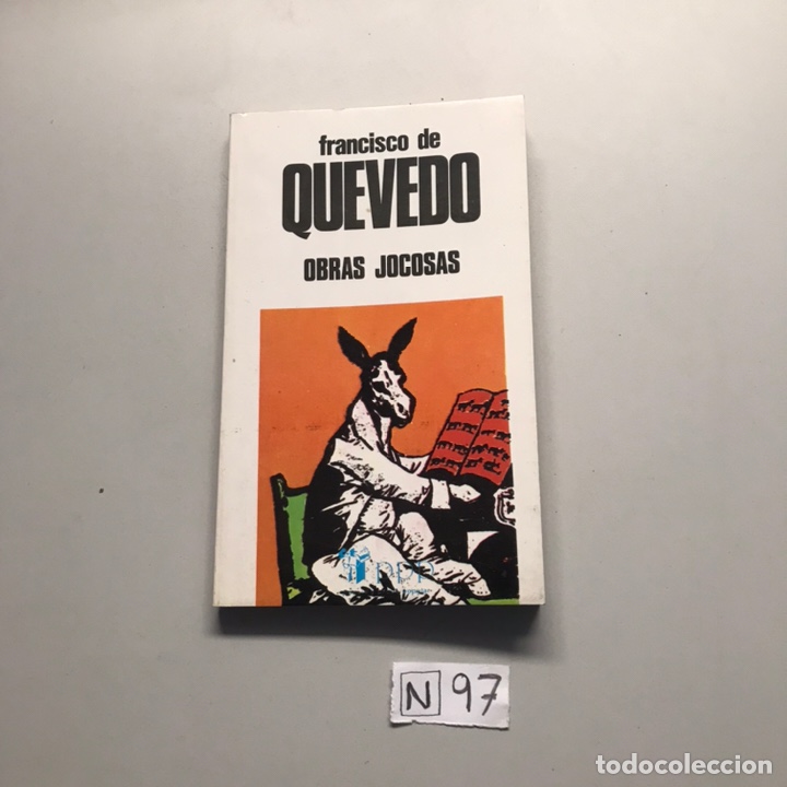 Libros: FRANCISCO QUEVEDO OBRAS JOCOSAS - Foto 1