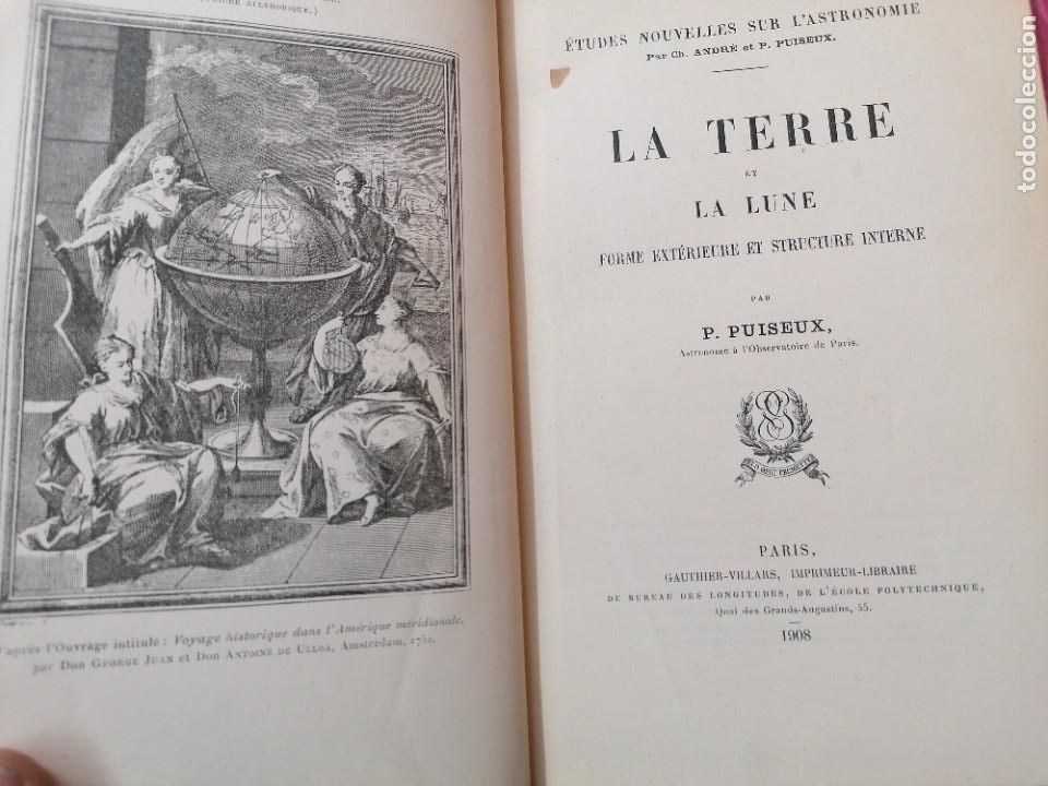 Libros: LA TERRE ET LA LUNE. Forme Exterieure et structure Interne - PUISEUX, P. - Foto 1