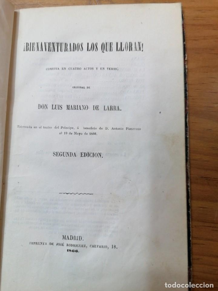 Libros: ! BIENAVENTURADOS LOS QUE LLORAN ! - LARRA , Luis Mariano de