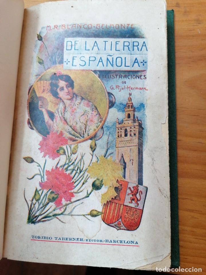 books: DE LA TIERRA ESPA&Ntilde;OLA CUENTOS ORIGINALES - BLANCO - BELMONTE , M R