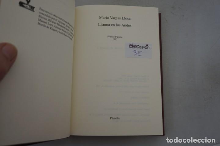 Libros: (15D) - LITUMA EN LOS ANDES - MARIO VARGAS LLOSA / PLANETA - Foto 3