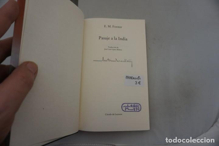 Libros: (15E) - PASAJE A LA INDIA - E. M. FORSTER / CIRCULO DE LECTORES - Foto 3