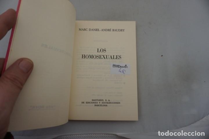 Libros: (15F) - LOS HOMOSEXUALES - MARC DANIEL, ANDRE BAUDRY / SAGITARIO EDICIONES - Foto 3