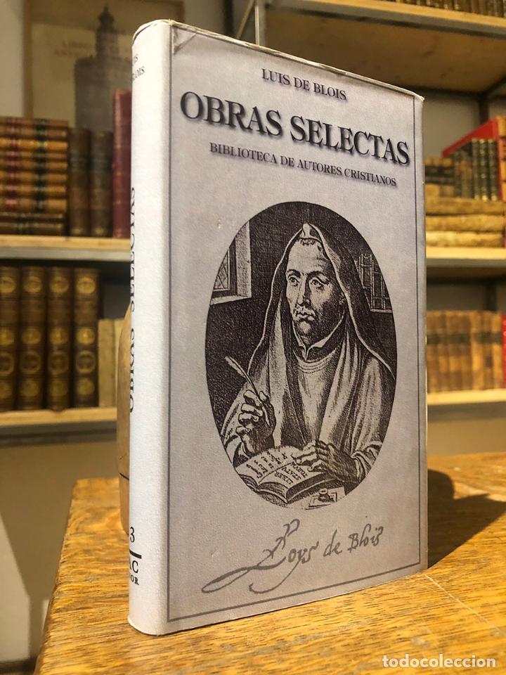 Libros: Obras selectas. - BLOIS, Luis de. - Foto 1
