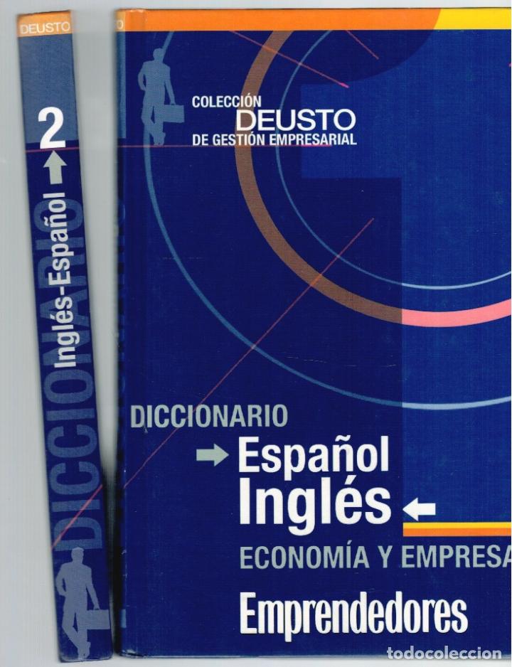 B&uuml;cher: DICCIONARIO ESPA&Ntilde;OL-INGL&Eacute;S + DICCIONARO INGL&Eacute;S-ESPA&Ntilde;OL ECONOM&Iacute;A Y EMPRESA EMPRENDEDORES (EN 2 VOL&Uacute;ME
