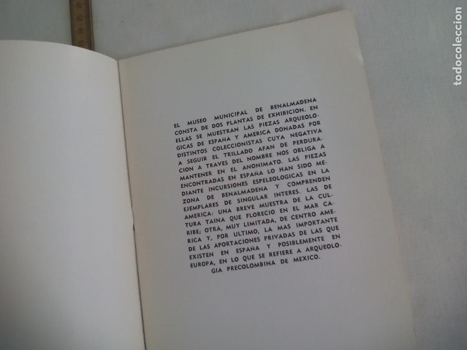 Libros: MUSEO MUNICIPAL DE BENALMADENA. M&Aacute;LAGA 1970 - Foto 2