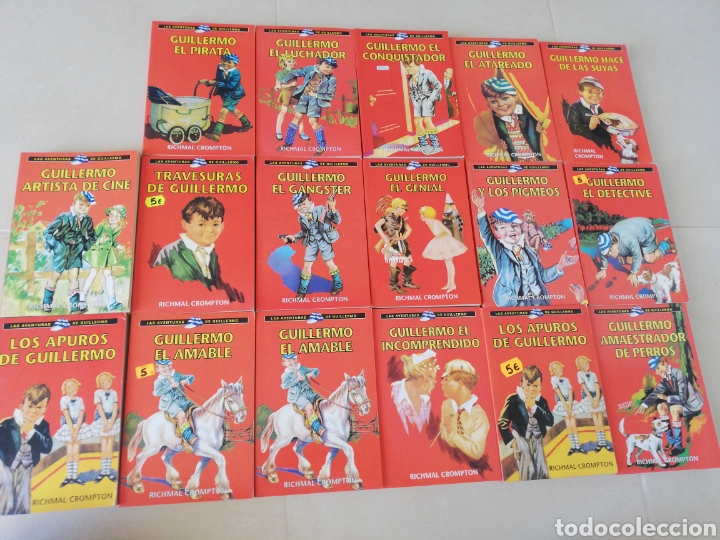 Libros: Las aventuras de Guillermo, (17 EJEMPLARES) editorial RBA - Foto 1