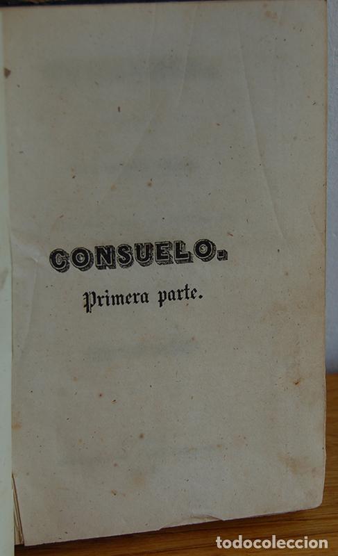 Libros: CONSUELO. (Tomo I) - JORGE SAND - Foto 2